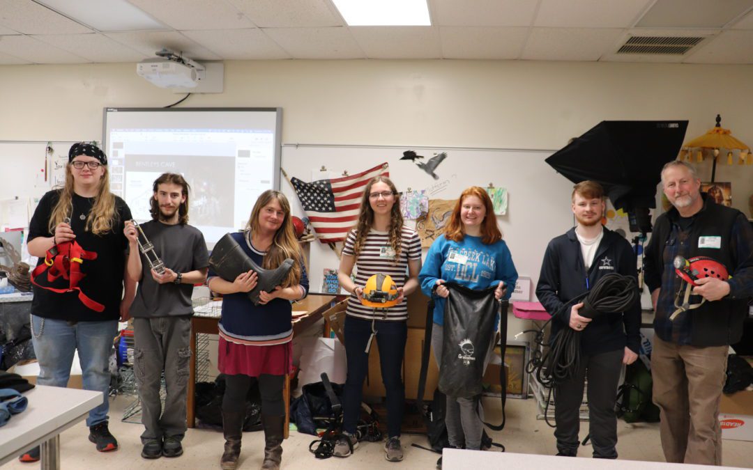 BHS Graphic Design Students Collaborate with Bentley Caverns