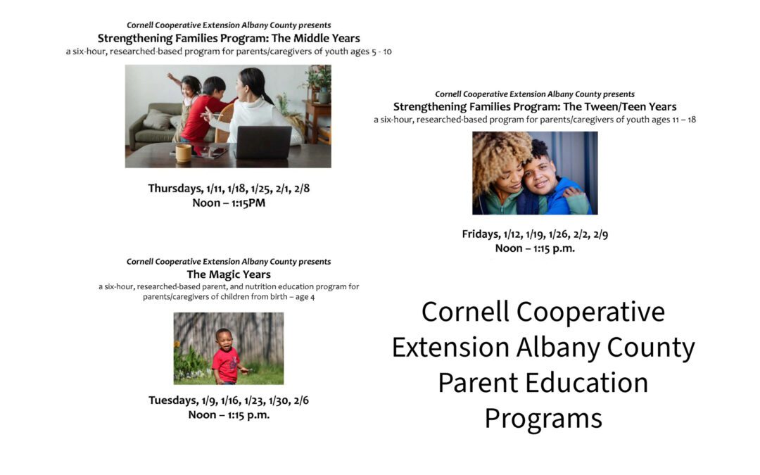 Cornell Cooperative Extension Parent Education Programs!