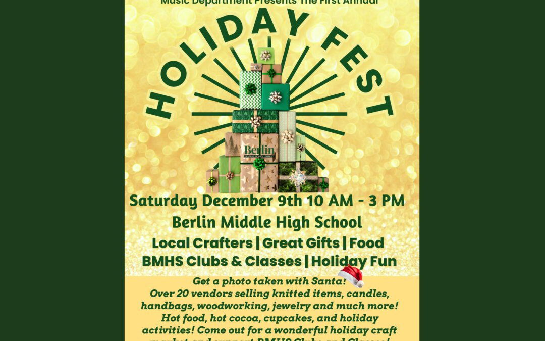 Holiday Fest THIS SATURDAY 12/9
