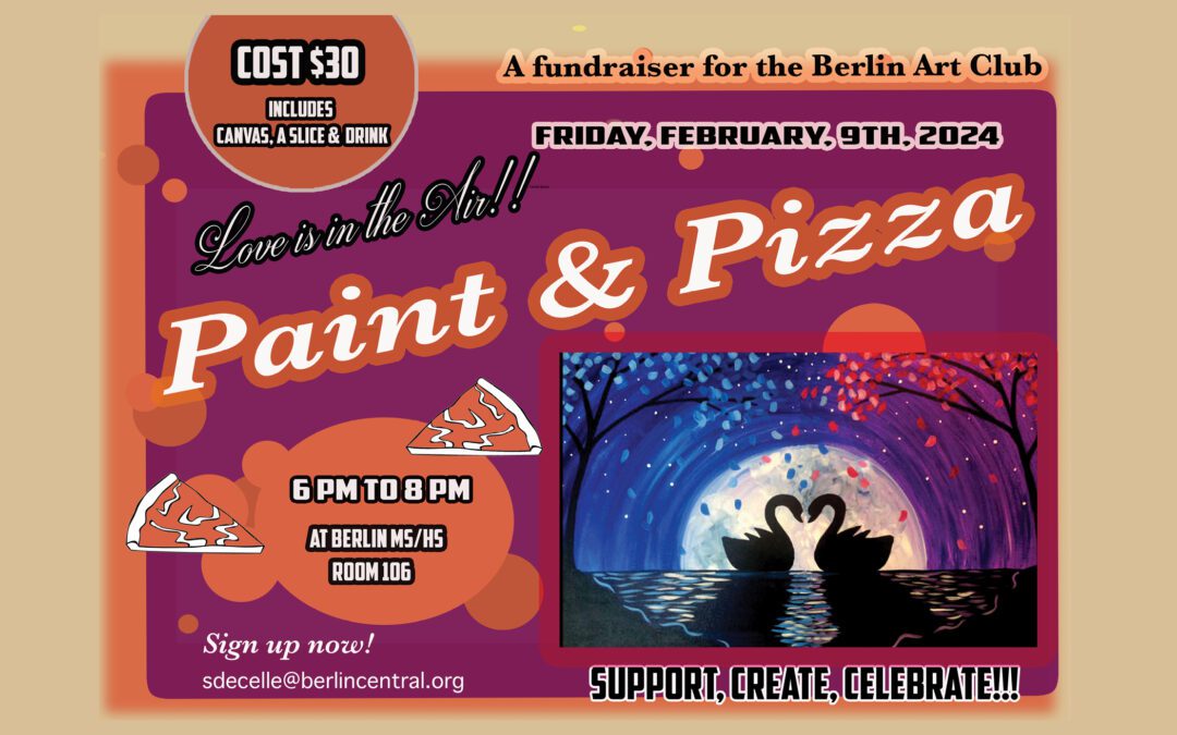 Sign Up Today for the BMHS Art Department’s Paint & Pizza 2/9