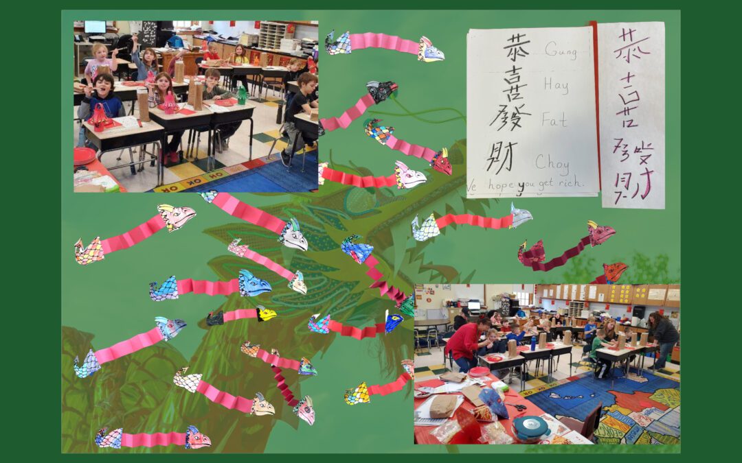 BES Third Grade Learns About Chinese New Year Traditions