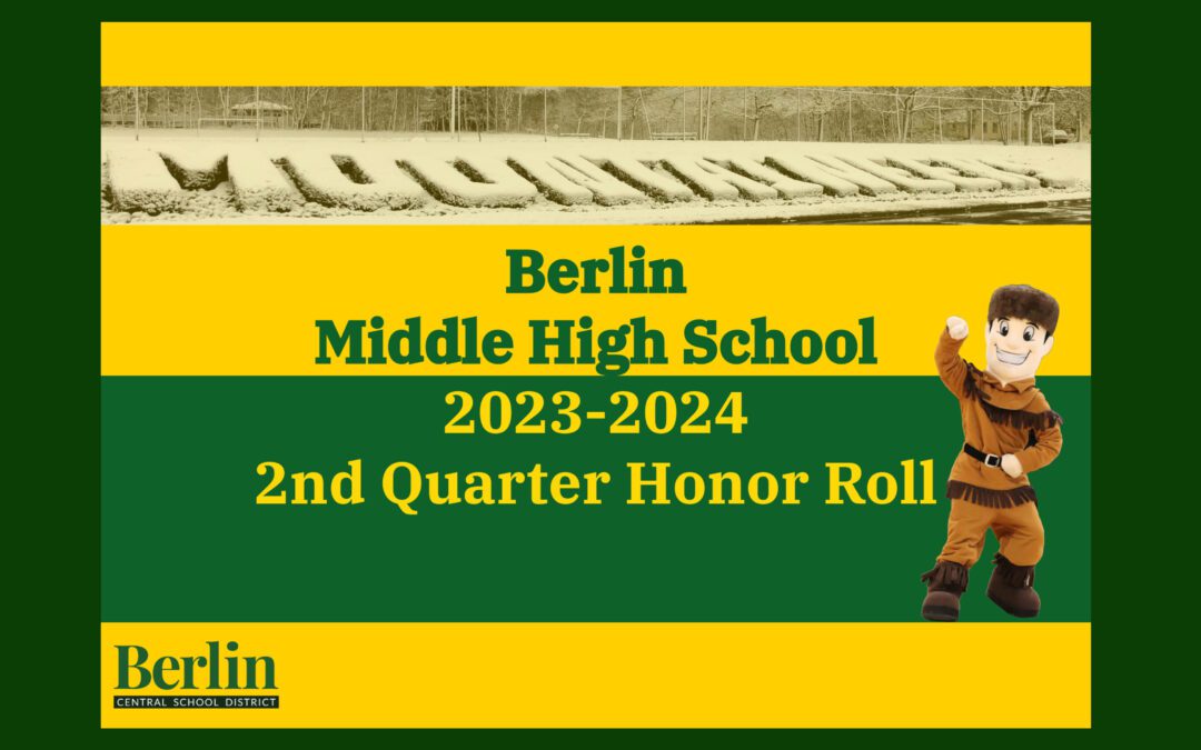 BMHS Quarter 2 Honor Roll